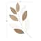 Brown Metal Coastal Wall Decor, Set of 36" x 21" x 2"